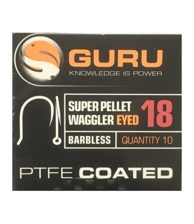 Guru Hameçon Pellet Waggler Oeillet-Sans Ardillon (10 pcs)