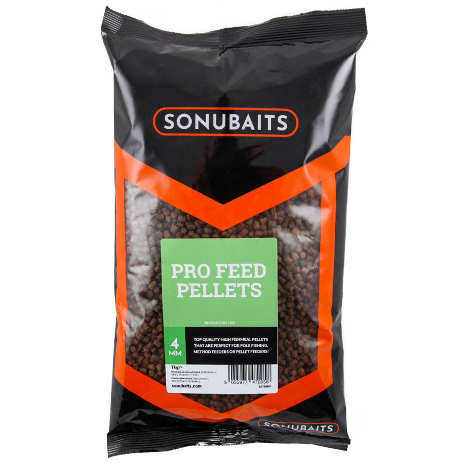 Sonubaits Pellet Krill Feed - Appât Pour Pêche En Pellets | Riches En Krill, Pour Méthode Feeder Et Catapulte