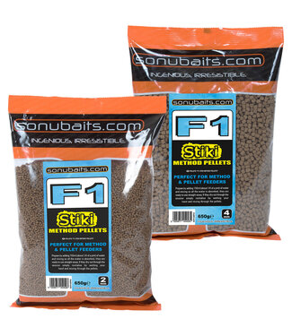 Sonubaits F1 Stiki Method Pellets 650g