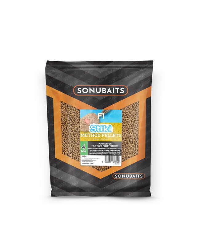 Sonubaits F1 Stiki Method Pellets 650g