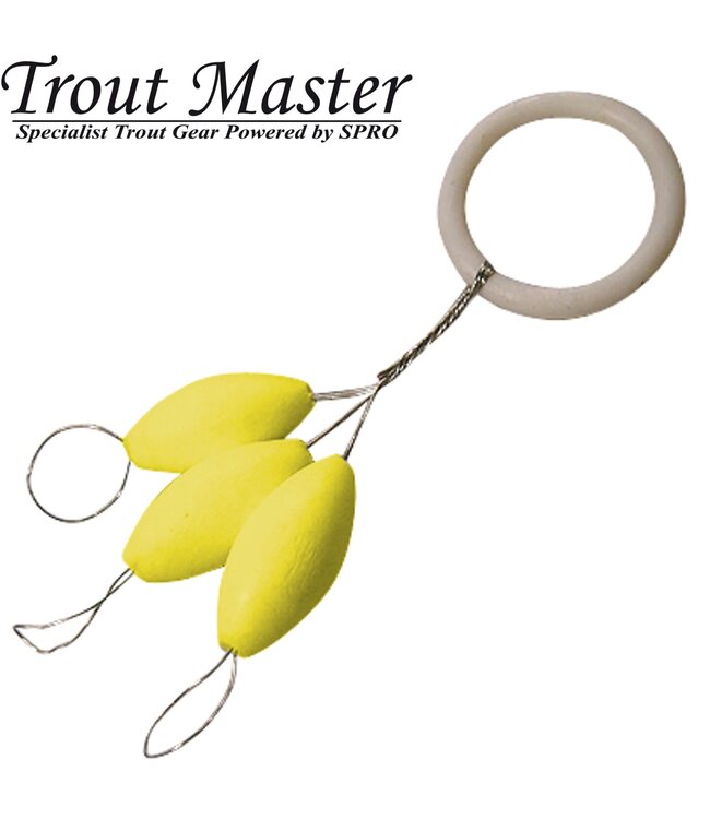 Trout Master Rugby Pilots Floats (6 pcs)