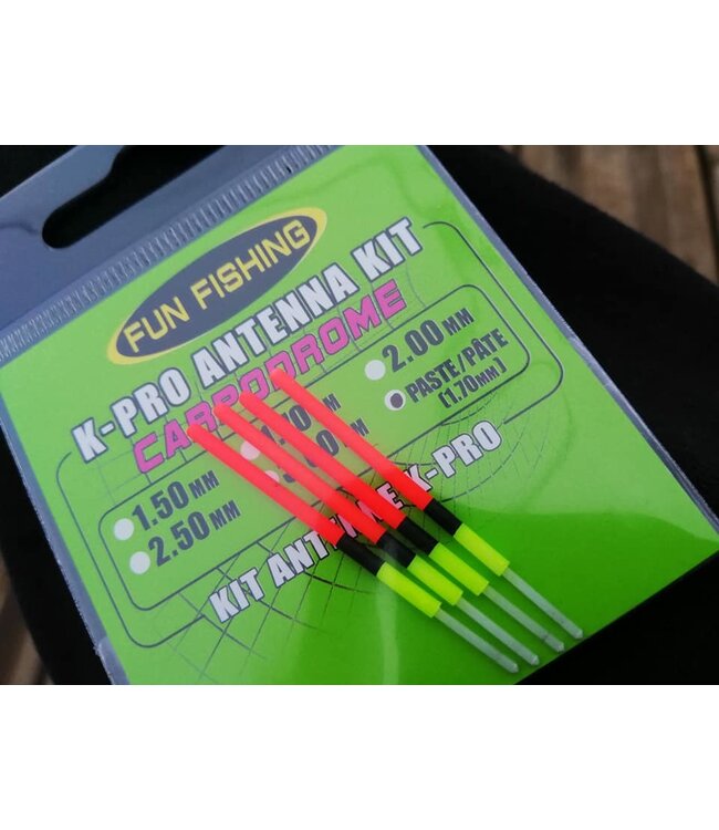Fun Fishing K-Pro Austauschbare Antennen Kit Carpodrome (8 pcs)