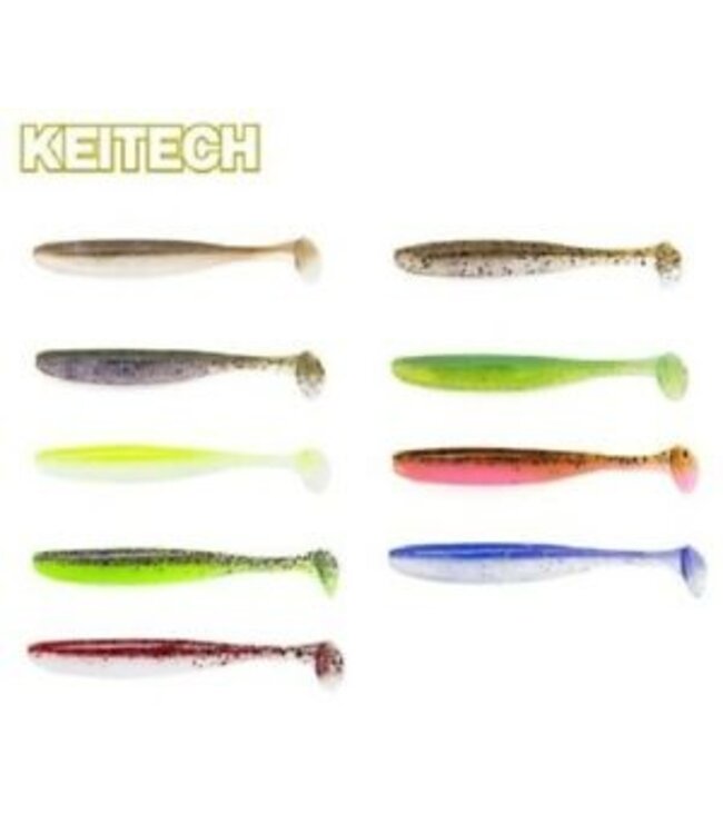 Keitech Easy Shiner 4" - 10cm (7 pcs)