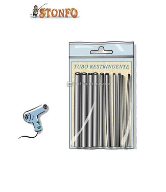 Stonfo Clear Shrink Tubing (Assortiment) 10 Stücke