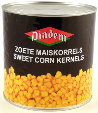 Diadem Zoete Maïs 2,120kg 3L – Grote Pot Extra Zoete Maïs voor Haak en Voer