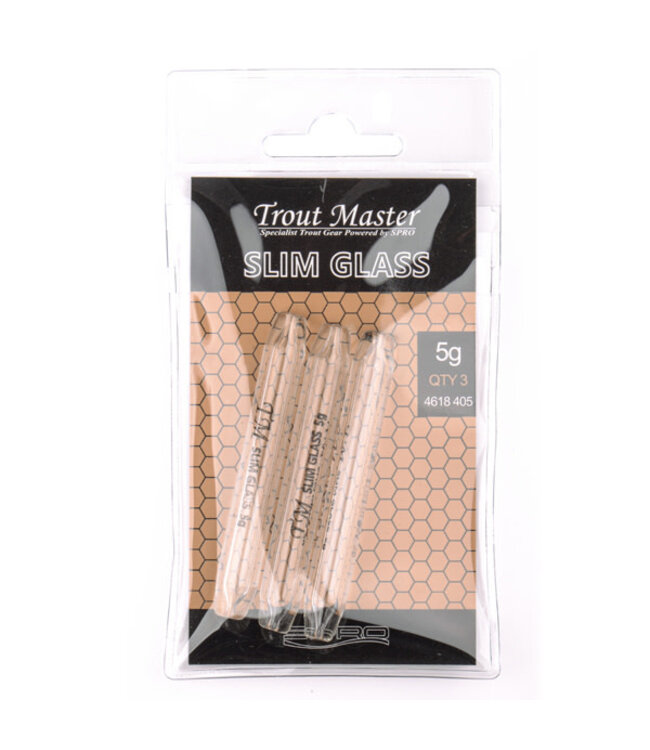 Trout Master Slim Glass Weights (3 pcs)