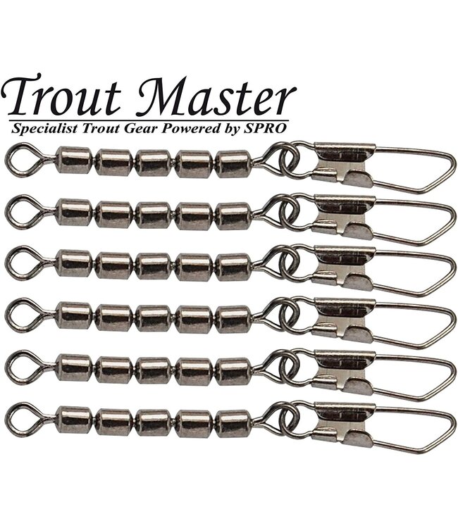 Trout Master 5 Barrel Snap Swivel (6 pcs)