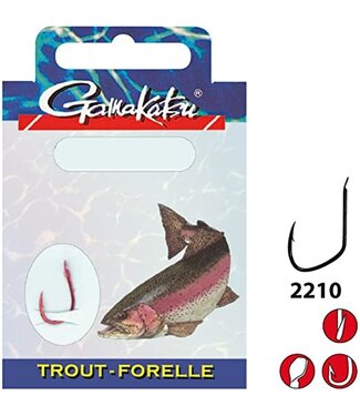 Gamakatsu Vorfächer Forel 2210R 120cm (10 pcs)