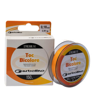 Garbolino Streamline Toc-Mono Bicolore 150m (Fluo Orange-Jaune)