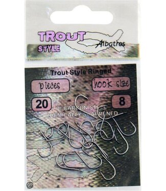 Albatros Trout Style Ringed Haken (20 pcs)