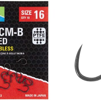 Preston Carp Barbless Strong (10 pcs) - Reniers Fishing