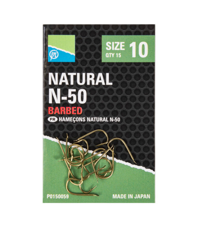 Preston Natural N-50 Barbed (15 pcs)