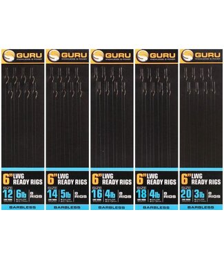 Guru 6’’ LWG Ready Rigs Barbless LWG