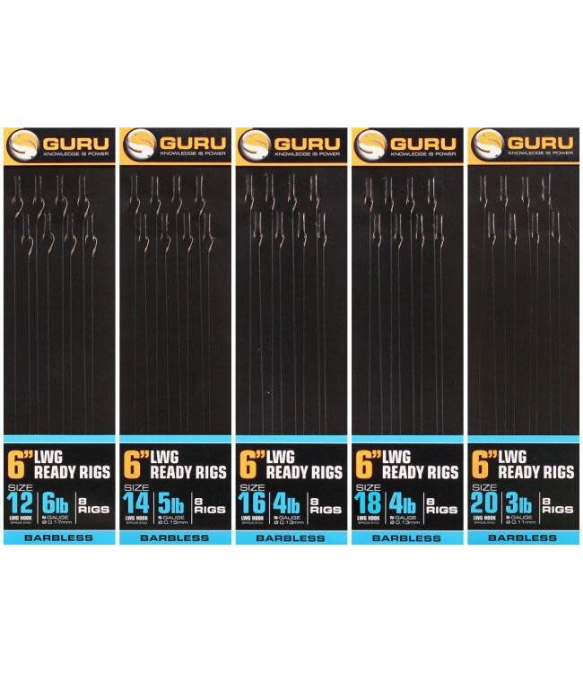 Guru 6’’ LWG Ready Rigs Barbless LWG