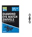 Preston Diamond Eye Match Swivels (20 pcs)