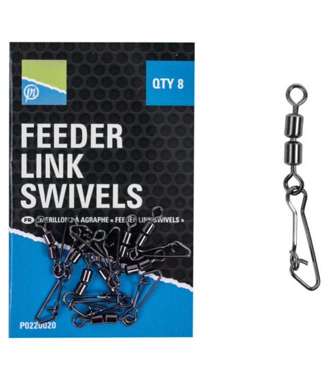 Preston Feeder Link Swivels (8 pcs)