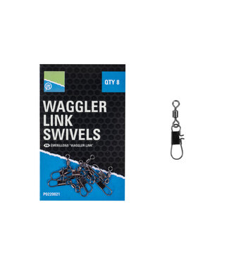 Preston Waggler Link Swivels (8 pcs)