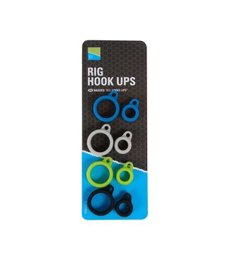 Preston Rig Hook Ups 8 Stück