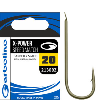 Garbolino X-Power Speed Match A Palette Et Micro Ardillon (15 pcs)