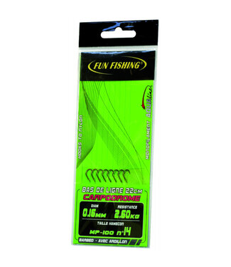 Fun Fishing Vorfächer Carpodrome MP-100 (8 pcs) Barbed