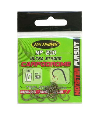 Fun Fishing MP-200 Ultra Strong Carpodrome Zonder Weerhaak (20 pcs)