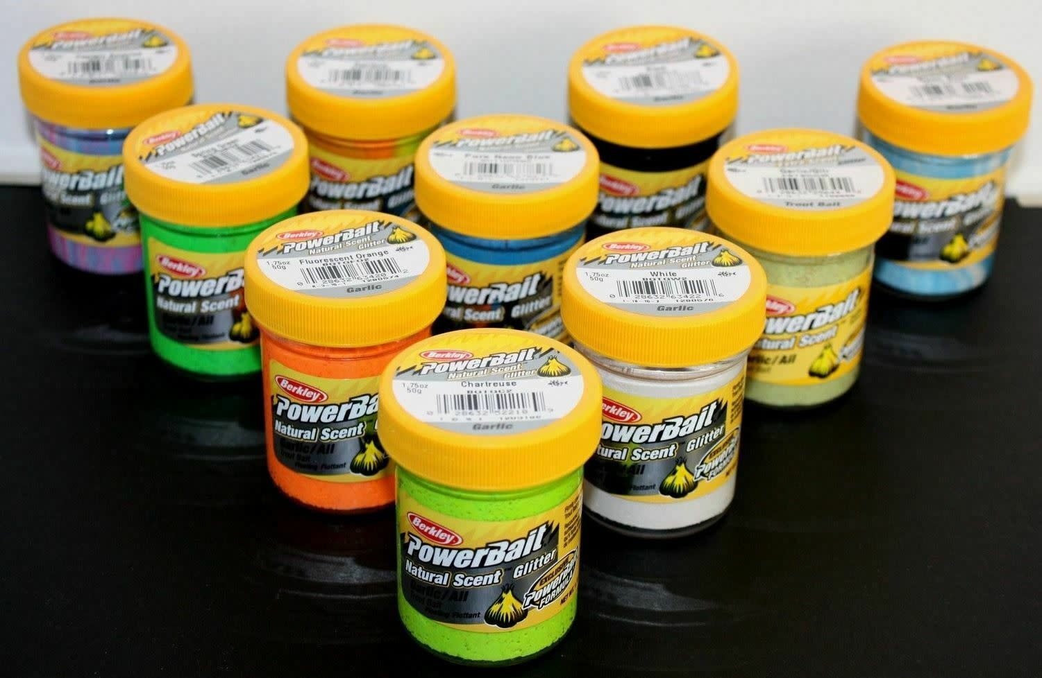 Powerbait Trout Bait Natural Scent Garlic (50 g) Reniers Fishing