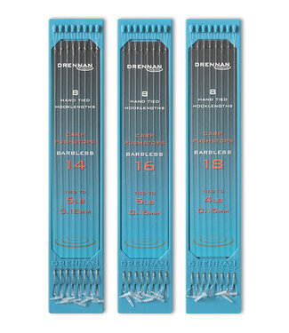 Drennan Unterleinen Carp Pushstops Barbless (8 pcs)