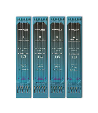 Drennan Wide Gape Carp Sans Ardillon (8pcs)