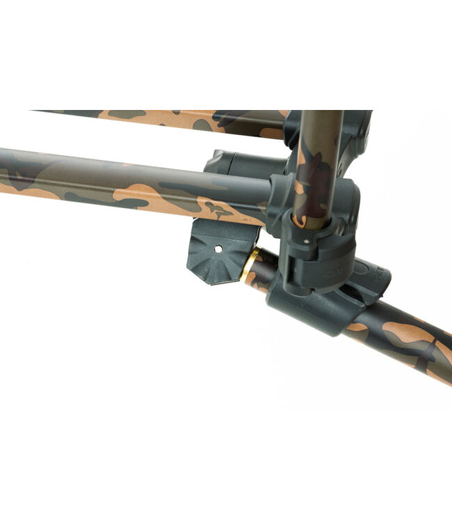 Fox Rod Pod Horizon Duo Camo 3 Cannes avec Pieds Longs inclus