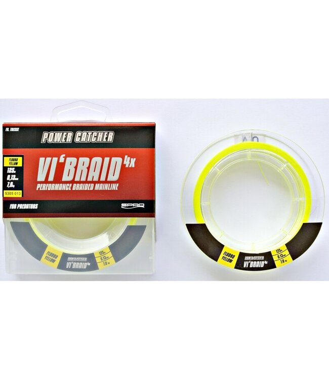 Spro Power Catcher Vi’Braid Jeaune (125m)