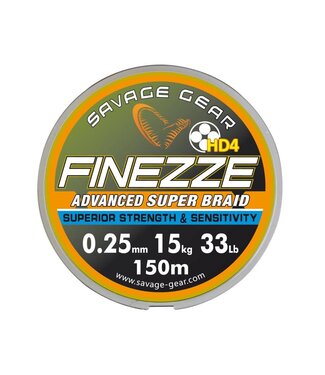 Savage Gear Finezze 4HD Yellow (120m)