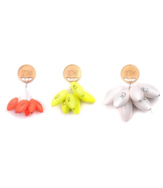 Trout Master Fast Pilots Fluoro Yellow (4 pcs) 26x12mm