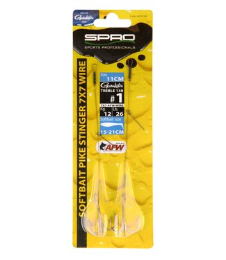 Spro Softbait Pike Stinger 7x7 Wire (12 kilo)