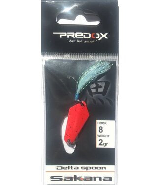 Predox Sakana Delta Spoon - Haken 8 - 2g