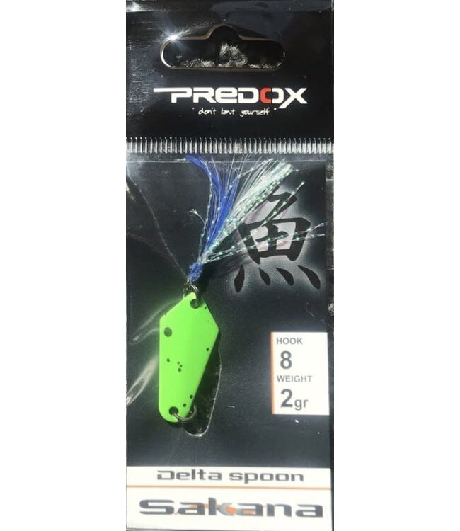 Predox Sakana Delta Spoon - Haken 8 - 2g