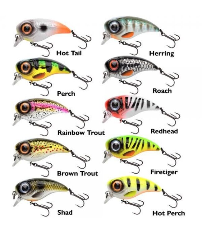 Spro Fat Iris - Slow Floating - 4cm - 5.4g (Tiefe 0.3m)