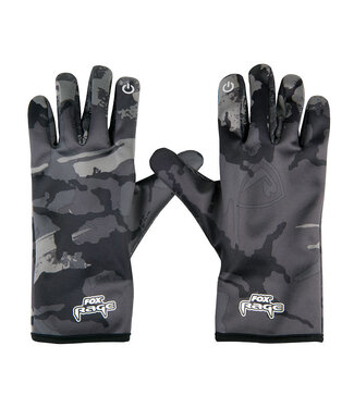 Fox Rage Windblocker Thermal Camo Gloves (+ incl Touch für Smartphone)