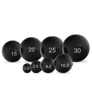 Tubertini Sfera Black Inline Bullets – Kogellood voor Dobbermontages