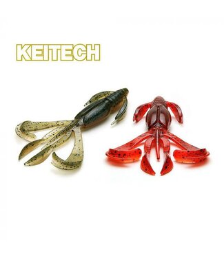 Keitech Crazy Flapper 3.6" Strong Squid Scent (7 pcs)