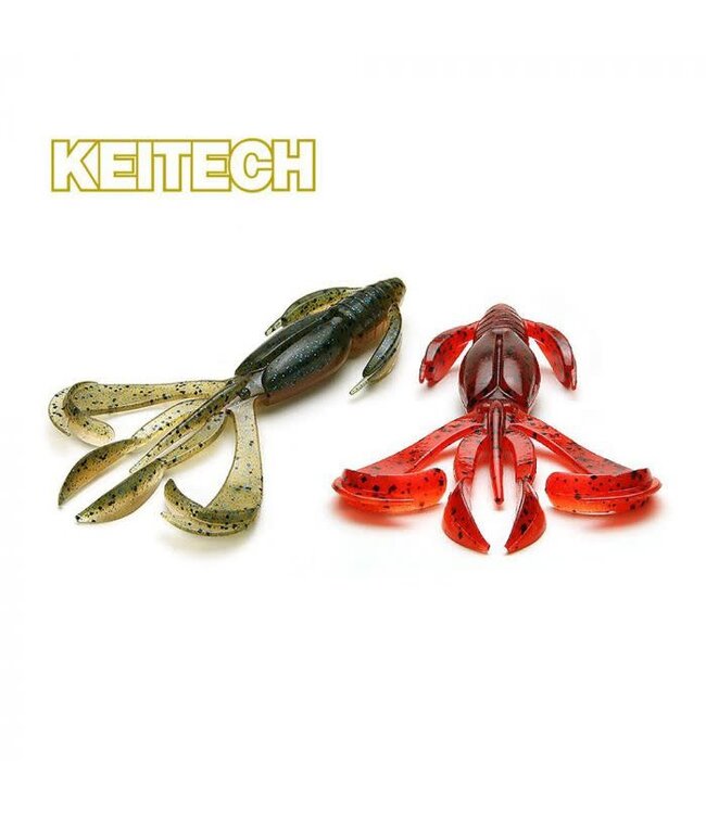 Keitech Crazy Flapper 3.6" Strong Squid Scent (7 pcs)