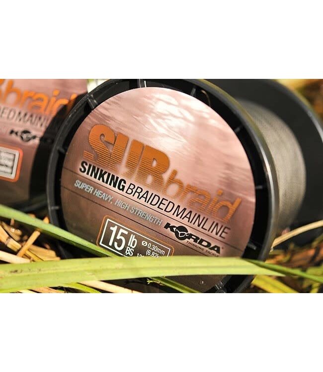 Korda Gevlochten lijn - Sub Braid Sinking Braided Mainline