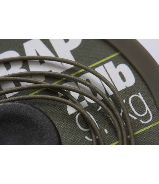 Korda N-Trap Semi-Stiff coated Hooklink Weedy Green (20m)