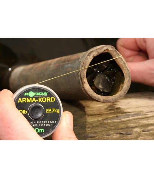 Korda Arma Kord Braided Leader Sub Brown (20m)