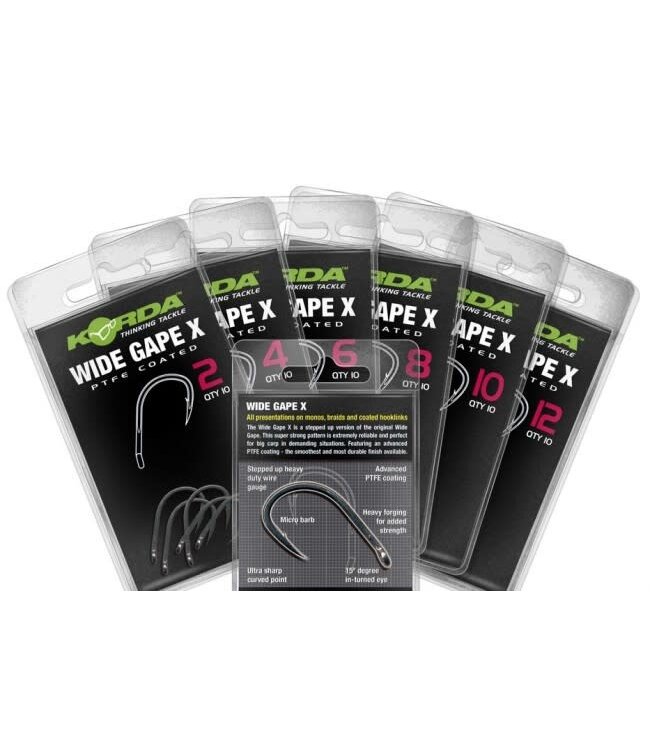 Korda Wide Gape X Micro Barbed (10 pcs)