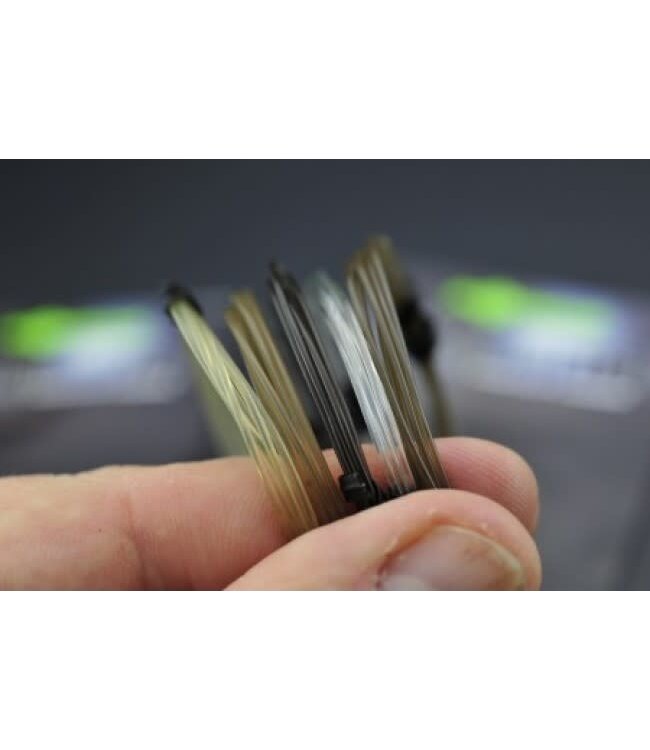 Korda Dark Matter Ring Swivel Leader 1m - 40lb - 18.1kg