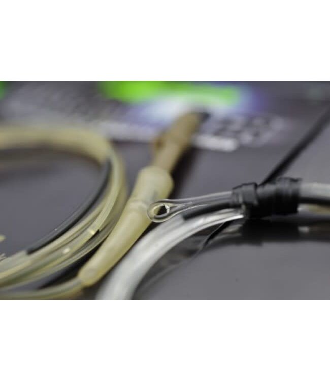 Korda Dark Matter Ring Swivel Leader 1m - 40lb - 18.1kg