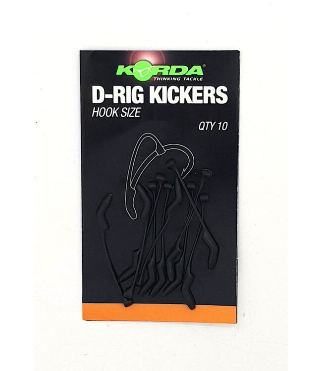 Korda D-Rig Kickers Green (10 pcs)