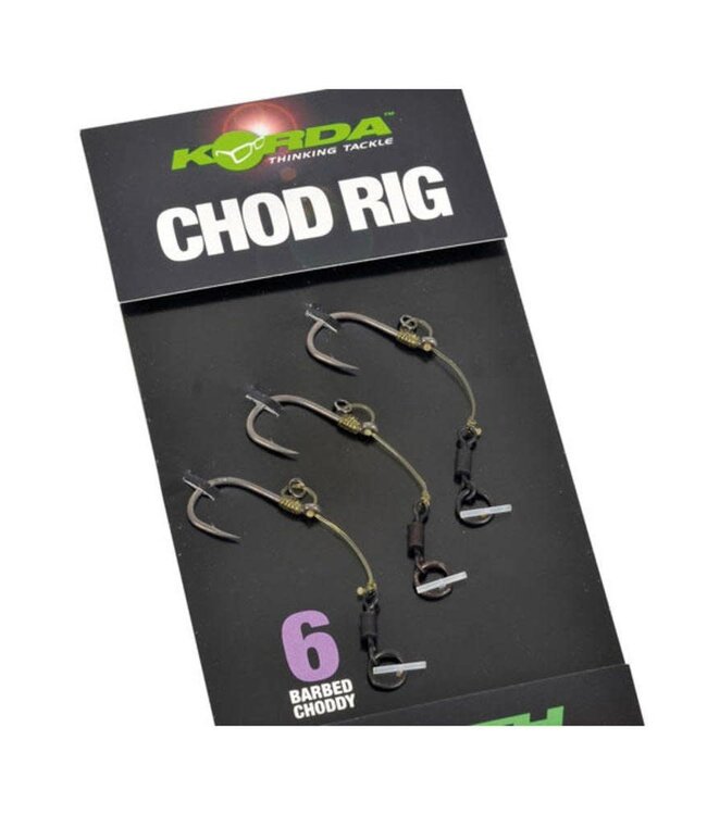 Korda Chod Rig Long - Barbed (3 pcs)