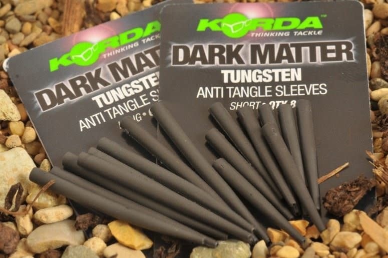 Korda Dark Matter Tungsten Anti Tangle Sleeves – 8 Pack – All Sizes – Carp Fishing Tackle