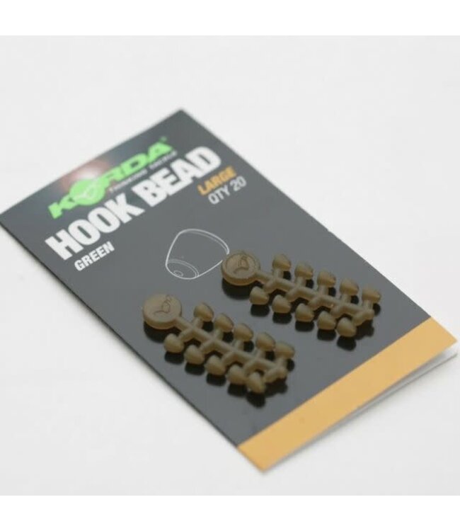 Korda Hook Beads Green (20 pcs)